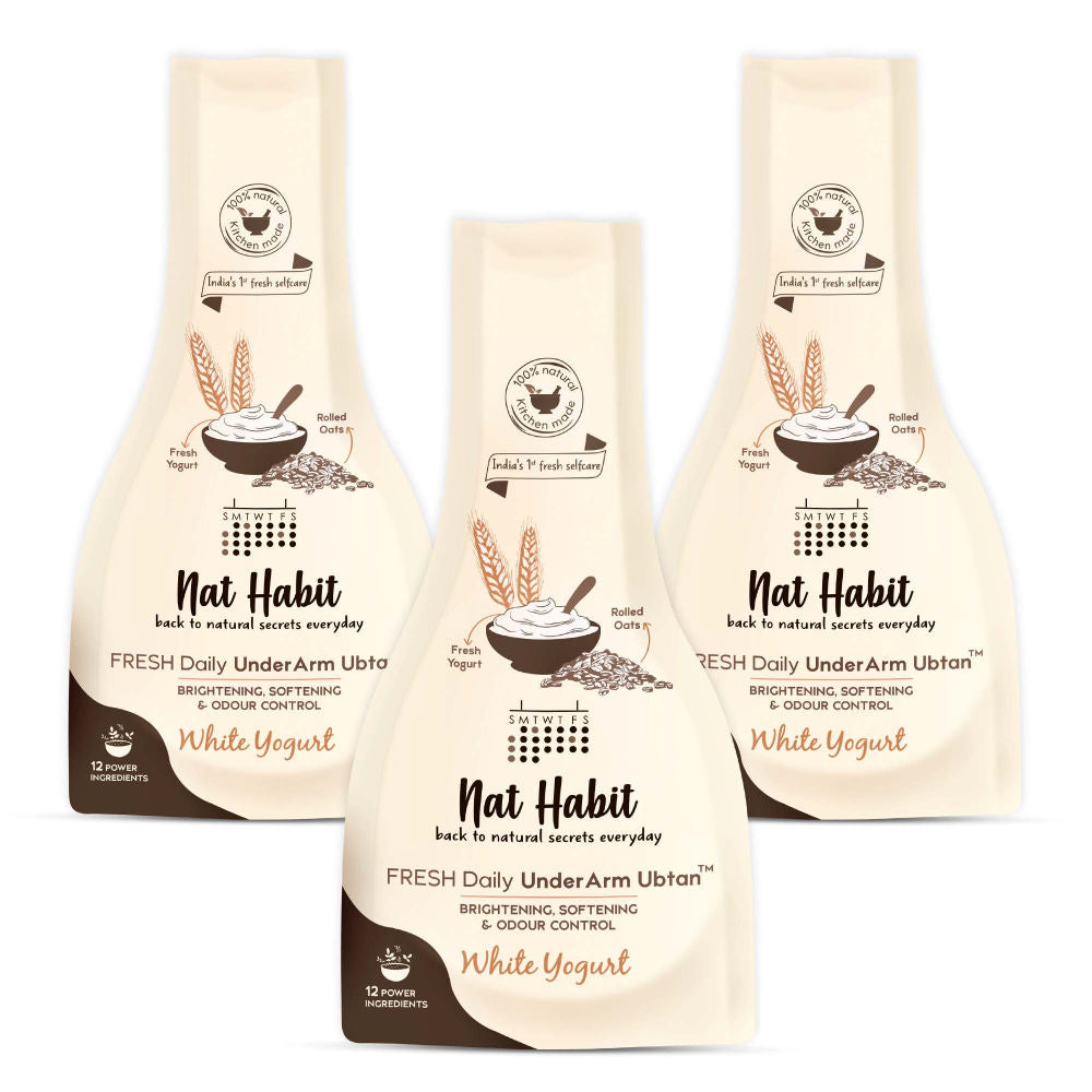 Nat Habit White Yogurt UnderArm Ubtan image 2