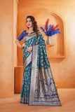 Soft Silk Weaving Saree With Banarasi Jari Work Designer With Blouse 11-VF image 1