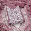 Traditional Wedding Wear Designer Indian Chanderi Work Top Bottom&Dupatta 12-VF image 1