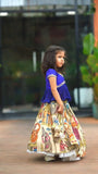 Kid's Chinon Silk With Beautiful Print Traditional Lehenga With Blouse 22-MNT image 2