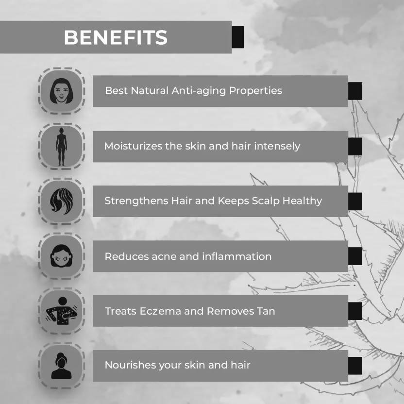 Ae Naturals Pure Aloevera Gel With Vanilla Extracts image 3