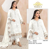 Heavy Organza With Embroidery Work Top Bottom & Dupatta For Women's 12-RD image 3