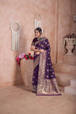 Traditional Soft Silk Indian Designer Festival Sari With Blouse 11-VF image 2