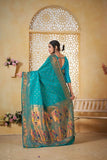 Pethani Silk With Fancy Pallu Traditional Wear Saree With Blouse 11-VF image 10