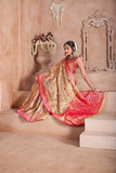 Pure Tissue Traditional Wear Wedding Festival Saree With Blouse 11-VF image 7