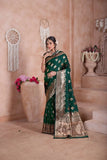 Traditional Soft Silk Indian Designer Festival Sari With Blouse 11-VF image 3