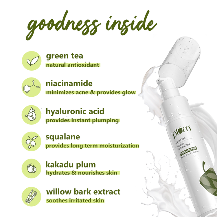 Plum Green Tea Oil-Free Moisturizer - 50 ML image 2