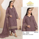 Heavy Organza With Embroidery Work Top Bottom & Dupatta For Women's 12-RD image 6