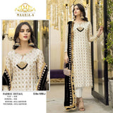 Traditional Wedding Wear Heavy Fox Georgette Designer Top Bottom & Dupatta 12-RD image 6