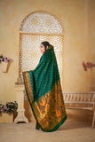 Pethani Silk With Fancy Pallu Traditional Wear Saree With Blouse 11-VF image 11