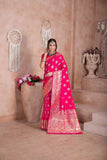 Traditional Soft Silk Indian Designer Festival Sari With Blouse 11-VF image 4
