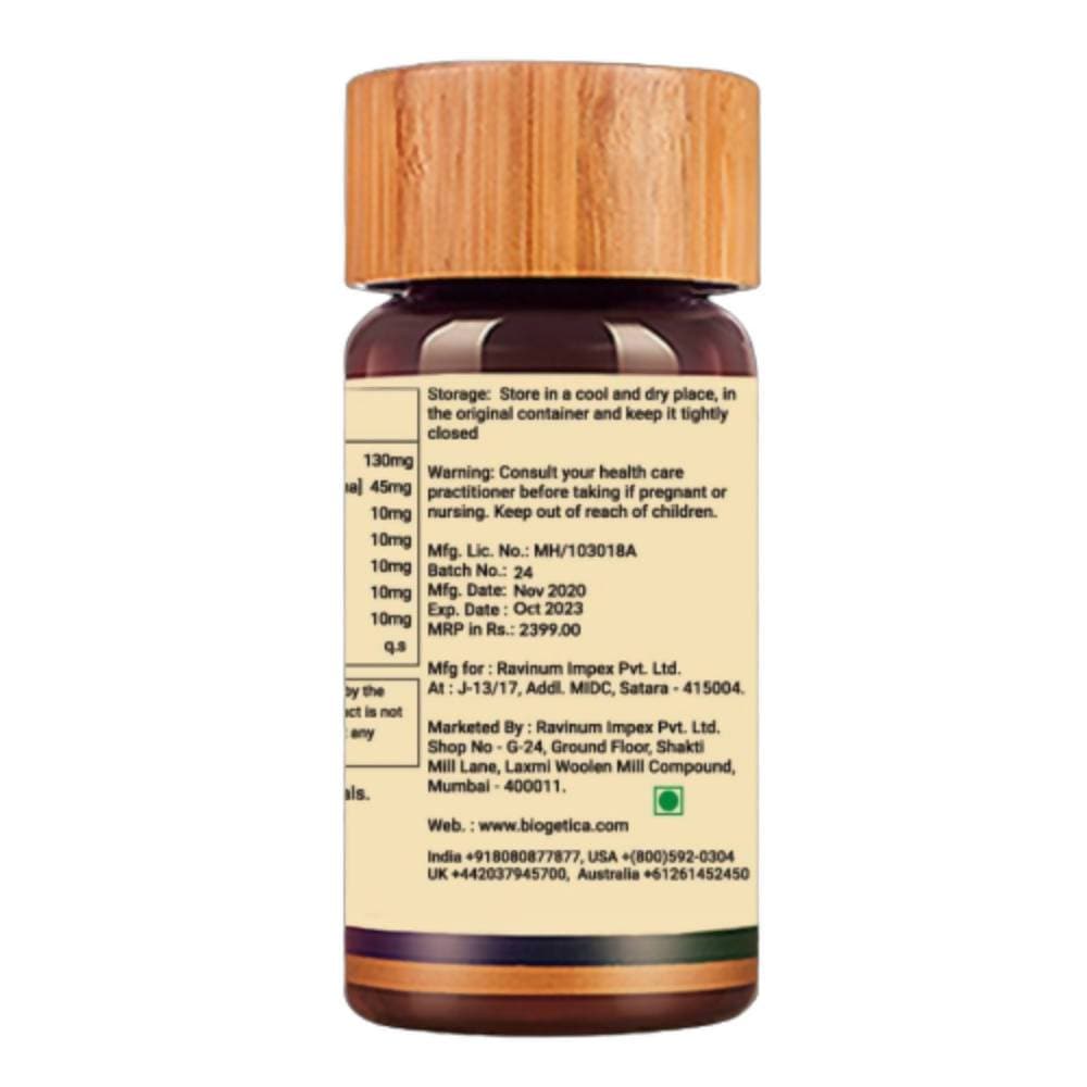 Biogetica Bipsolve (Blood Pressure Support) 80 Tablets image 4