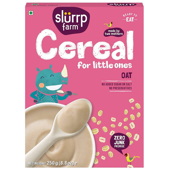 Slurrp Farm Oat Cereal For Little Ones - 250 gm image 1