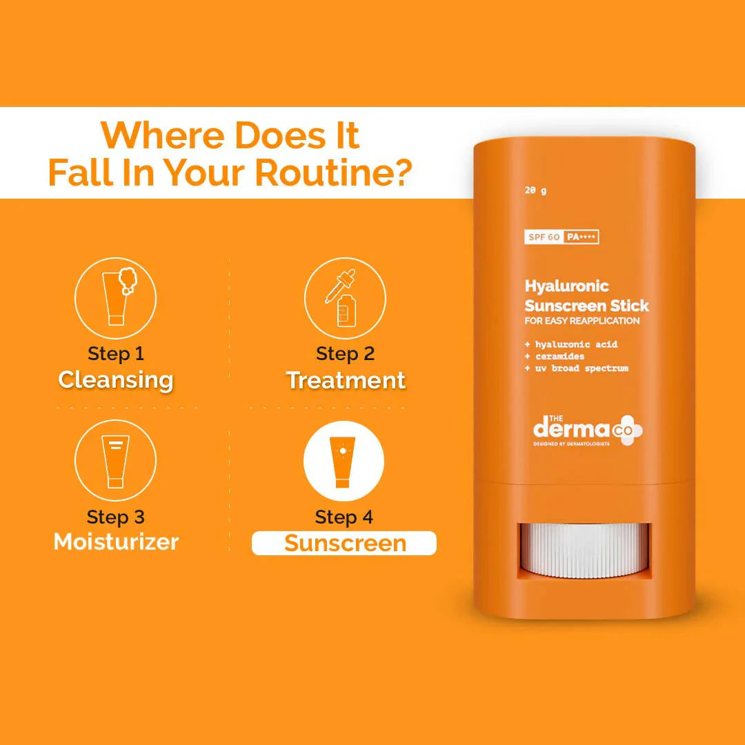 The Derma Co Hyaluronic Sunscreen Stick  -20 gm image 3