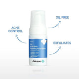 The Derma Co 3% AHA-BHA Foaming Face Wash - 100 ml image 2