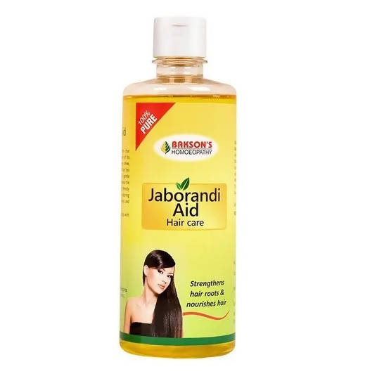 Bakson's Homeopathy Jaborandi Aid Hair Care Oil image 1