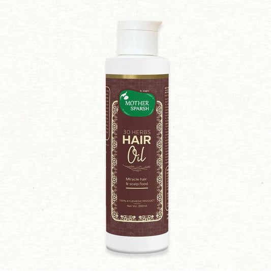 Mother Sparsh 30 Herbs Hair Oil - 200 ml image 1