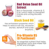 Wow Skin Science Red Onion Black Seed Oil Shampoo image 5