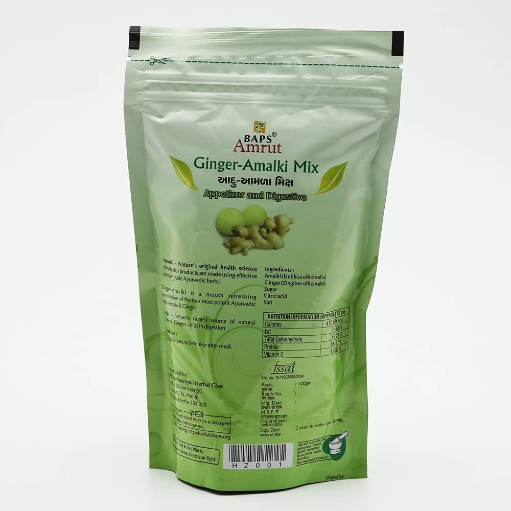 Baps Amrut Ginger-Amalki Mix - 100 gms image 3
