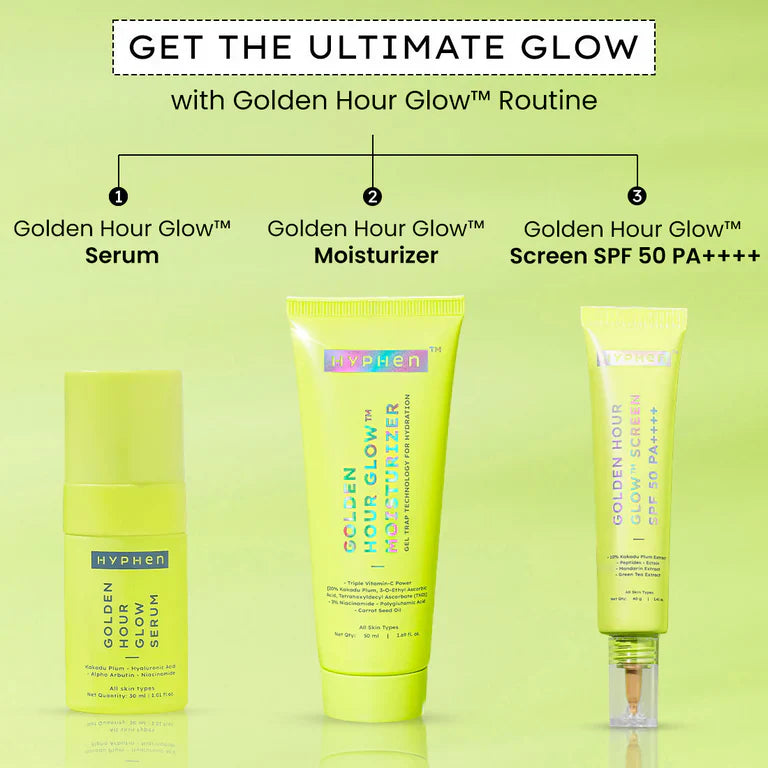 Hyphen Golden Hour Glow Sunscreen SPF 50 PA++++ - 4g image 3