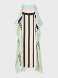 Casual Wear Printed Stripped Pattern Style Soft Satin Silk Kaftan J5634 image 2