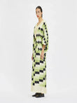 Checked Printed Co-ord Sets Kaftan Pant J5639 image 1