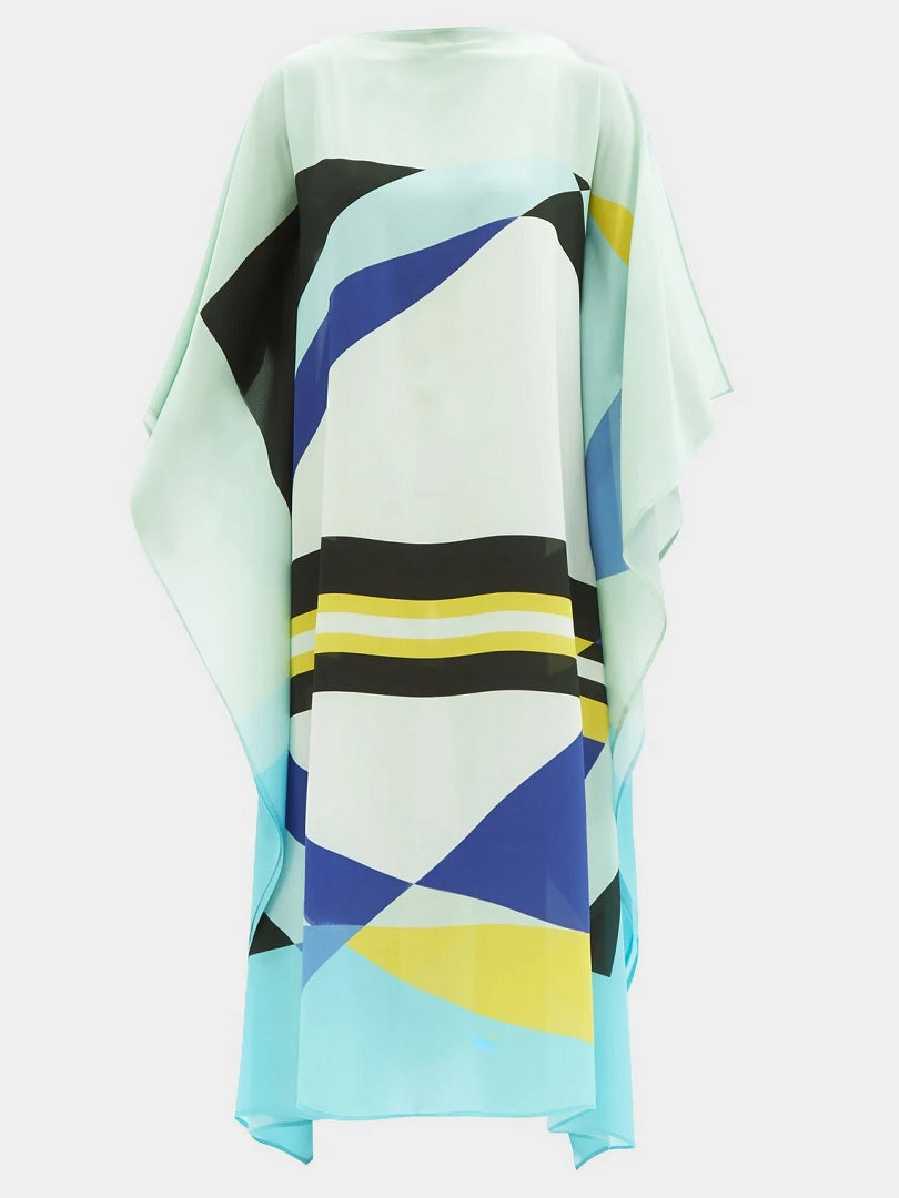 Beach Wear Chelsea Georgette Printed Kaftan J5648 image 2
