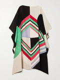 Geometric Printed Style Chelsea Georgette Kaftan J5653 image 2