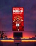 CR7 Dominator Split Poster – Cristiano Ronaldo 300 GSM Wall Art Paperback bookcover – AVRBOOKS