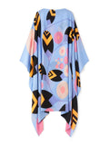 Casual Wear French Moss Printed Women Short Kaftan J5700 image 2