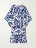 Beachwear Organza Silk Luxury Wear Modern Fashion Wear Women Kaftan J5797 image 3