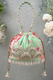 Beautiful Potli Bag Traditional Women Handbag, Handmade Bag image 1