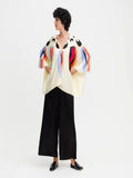 Beach Style Soft Satin Silk Top With BSY Pant 2 Piece Coord Set J5678 image 1