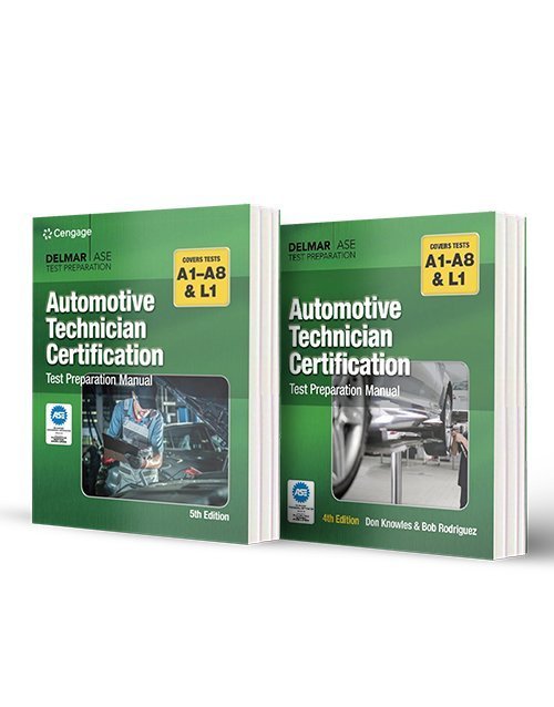 Automotive Technician Certification Test Preparation Manual 4th Edition + Automotive Technician Certification Test Preparation Manual A-Series 5th Edition By Don Knowles ISBN 9781428321014 Paperback bookcover – AVRBOOKS