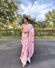 Vichitra Silk Exclusive saree with blouse image 1