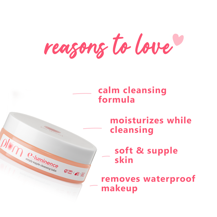 Plum E-Luminence Simply Supple Cleansing Balm - 90 GMS image 3