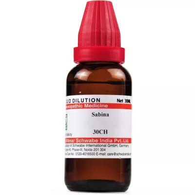Dr. Willmar Schwabe India Sabina Dilution image 1