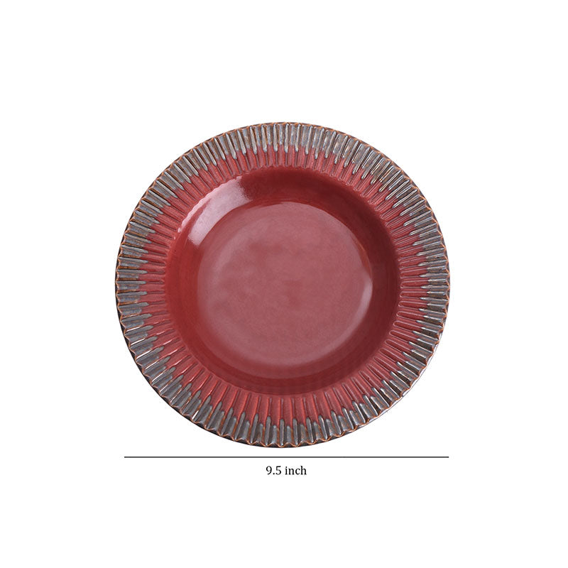 Ayame Ceramic Past Plate | Set Of 2 image 3