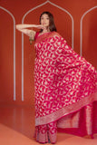 Women's Banarasi Soft Silk Saree image 2