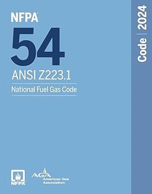 NFPA 54/ANSI Z223.1, National Fuel Gas Code, 2024 Edition ISBN: 978-1455930463 ISBN 9781455930463 Paperback bookcover – AVRBOOKS