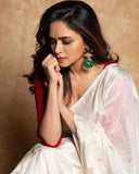 Pure Heavy Georgette With Digital Printed Saree With Blouse image 5