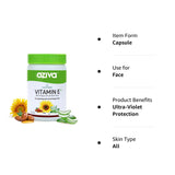 OZiva Plant Based Natural Vitamin E (With Argan oil + Aloe vera) - 30 Veg Capsules image 10