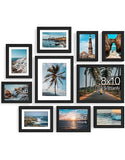 10 Pack Picture Frames Set – Multi Size Gallery Wall Decor for Home or Office Display Paperback bookcover – AVRBOOKS