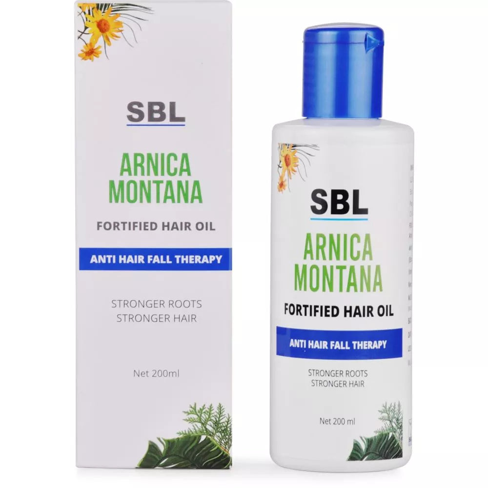SBL Homeopathy Arnica Montana Fortified Hair Oil image 1