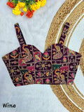 Women Heavy Faux Georgette Blouse image 2