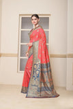 Festival Wedding Wear Soft Silk Saree Weaving Banarasi With Blouse 11-VF image 11