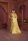 Festival Pure Tissu Traditional Wedding Festival Saree With Blouse 11-VF image 5