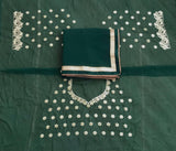 Georgette Saree With Embroidery Design Work Blouse image 12