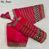 Readymade Cobra Silk Blouse Wedding Bridal Saree Blouse image 10