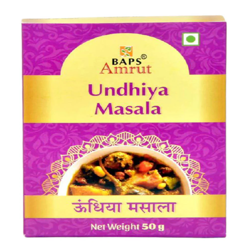 Baps Amrut Undhiya Masala -50 gm image 1
